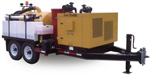 Vac-Tron - Model 555 SDT - Trailer-Mounted Air Excavation System