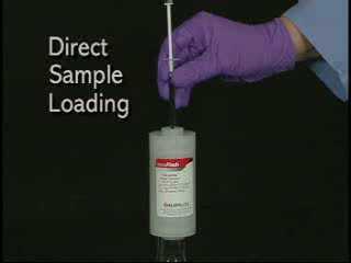 Flash Chromatography - Direct Sample Loading
