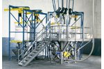 Bulk Bag Weigh Batch System with Pneumatic and Flexible Screw Conveyors