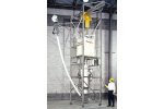 Continuous Loss-Of-Weight Bulk Bag Unloader with Flexible Screw Conveyor