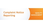 Complaint Notice Reporting