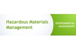 Hazardous Materials Management