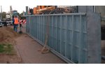 Self Closing Flood Barrier