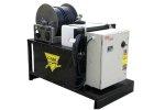 Cam Spray - Skid Mounted - Electric Powered Sewer and Drain Jetter
