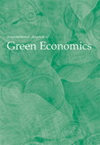 International Journal of Green Economics  (IJGE)